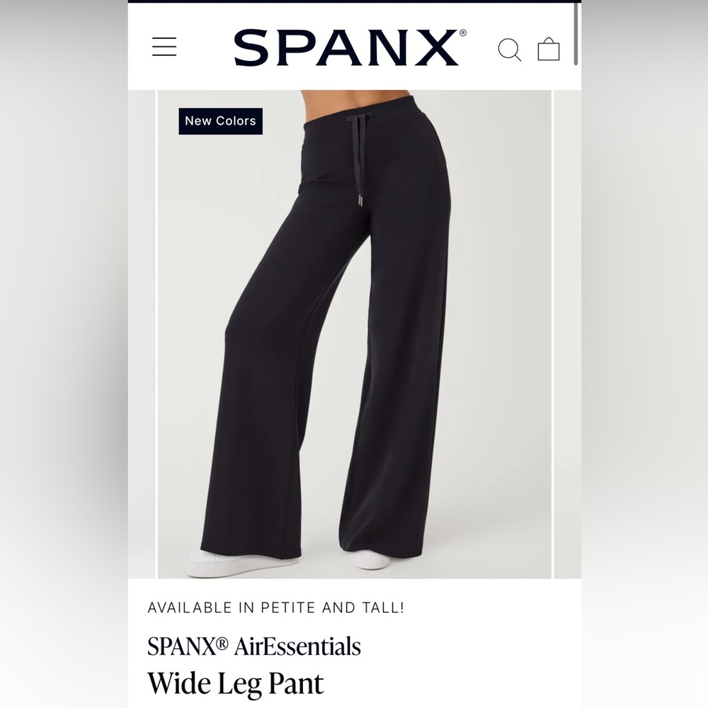 SPANX® AirEssentials
Wide Leg Pant side small